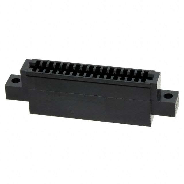 CONN CARDEDGE HSG 34POS .100 BLK