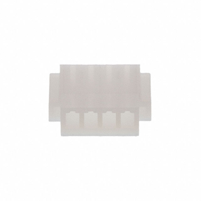 CONN CARDEDGE HSG 4POS .156  WHT