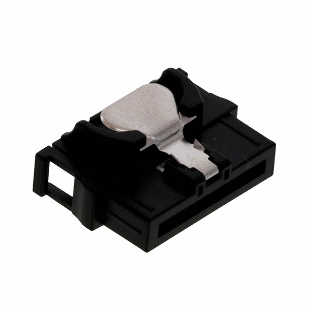 CONN CARDEDGE HSG 50POS .024 BLK