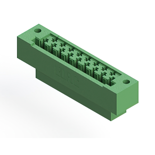 CONN CARDEDGE HSG 17POS .200 2PC