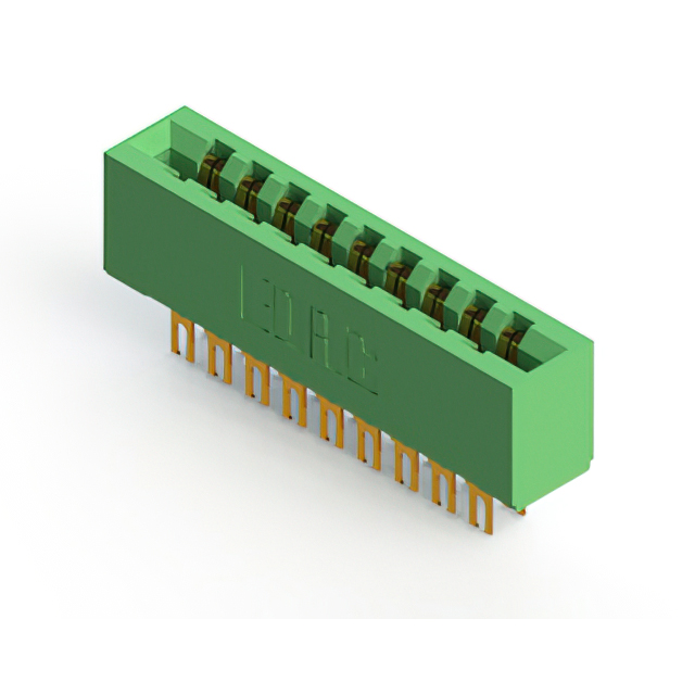 CONN EDGE DUAL FMALE 18POS 0.156