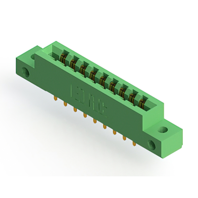 CONN EDGE DUAL FMALE 18POS 0.156