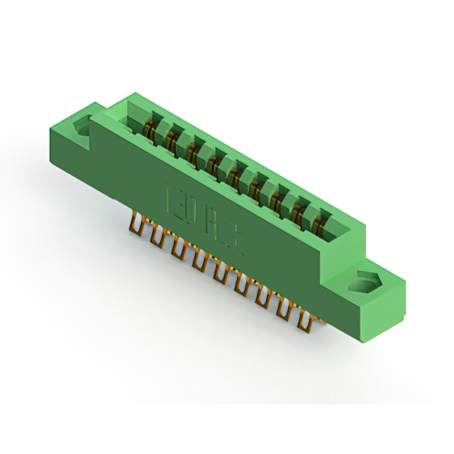 CONN EDGE DUAL FMALE 18POS 0.156