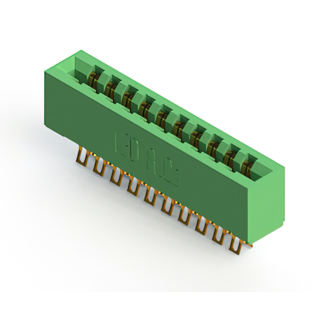 CONN EDGE DUAL FMALE 20POS 0.156