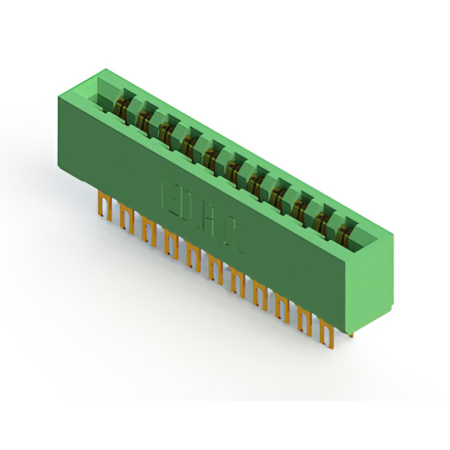 CONN EDGE DUAL FMALE 22POS 0.156