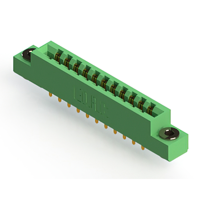 CONN EDGE DUAL FMALE 22POS 0.156