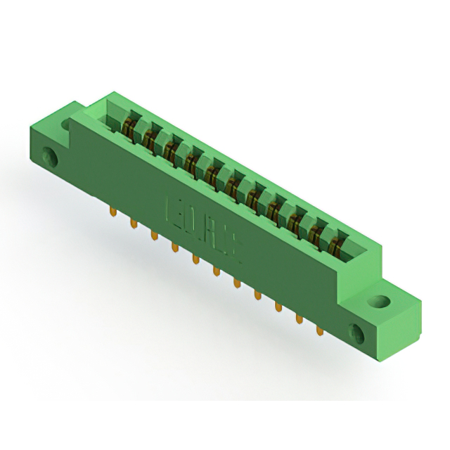 CONN EDGE DUAL FMALE 22POS 0.156