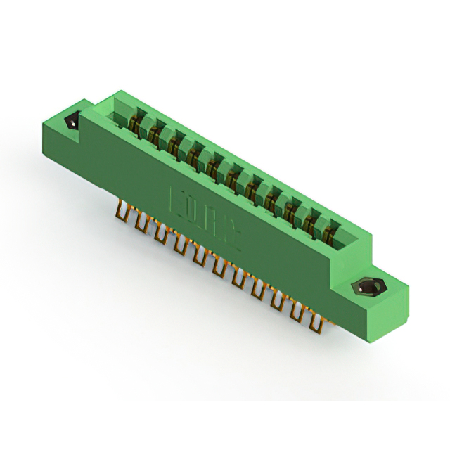 CONN EDGE DUAL FMALE 22POS 0.156