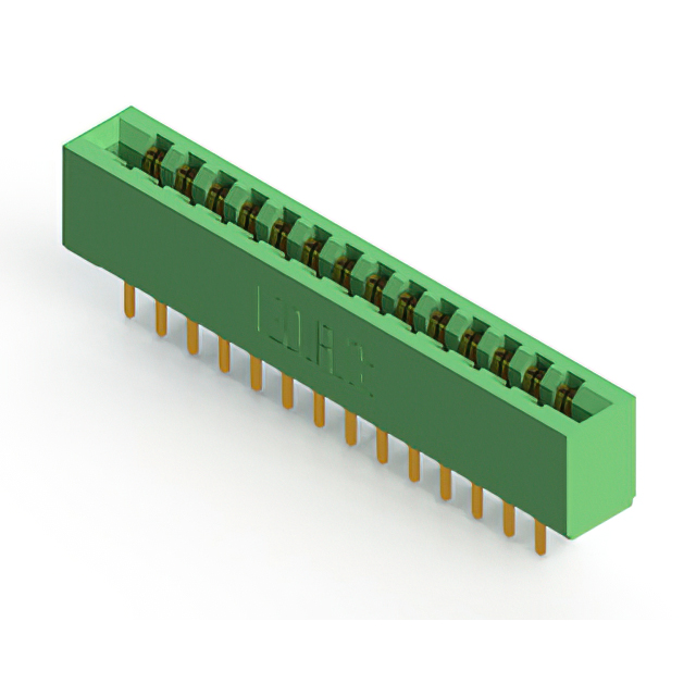 CONN EDGE DUAL FMALE 28POS 0.156