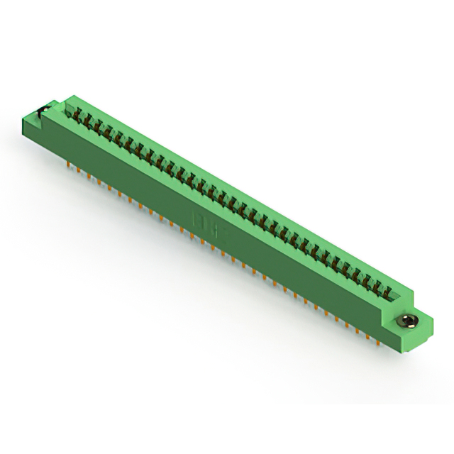 CONN EDGE DUAL FMALE 62POS 0.156