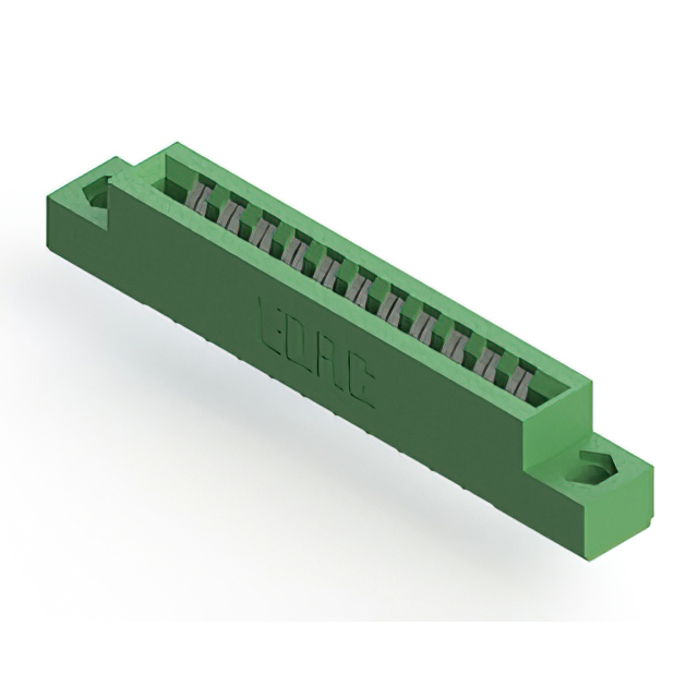 CONN EDGE DUAL FMALE 22POS 0.156