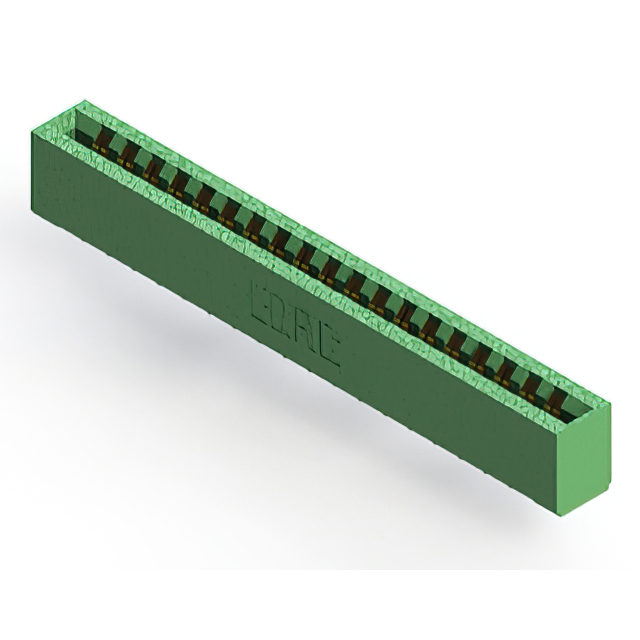 CONN EDGE DUAL FMALE 38POS 0.156