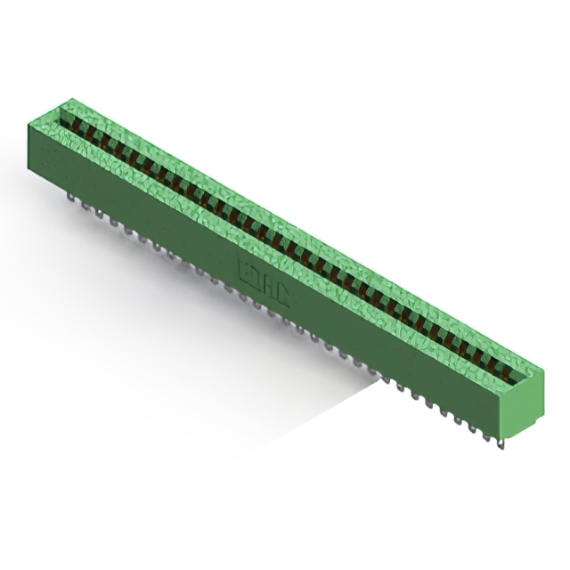 CONN EDGE DUAL FMALE 62POS 0.156