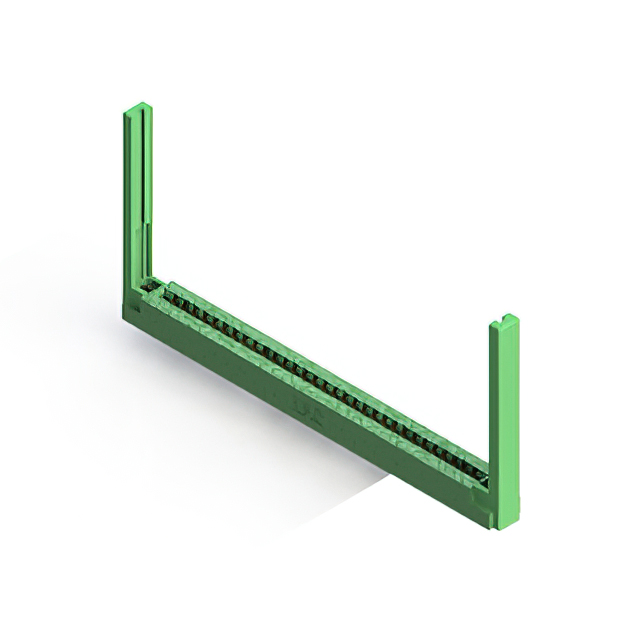 CONN EDGE DUAL FMALE 62POS 0.156