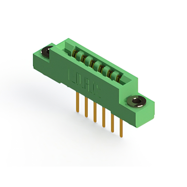 CONN EDGE SGL FMALE 6POS 0.156