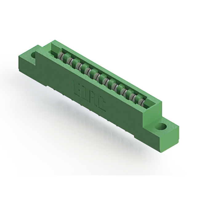 CONN EDGE DUAL FMALE 20POS 0.156