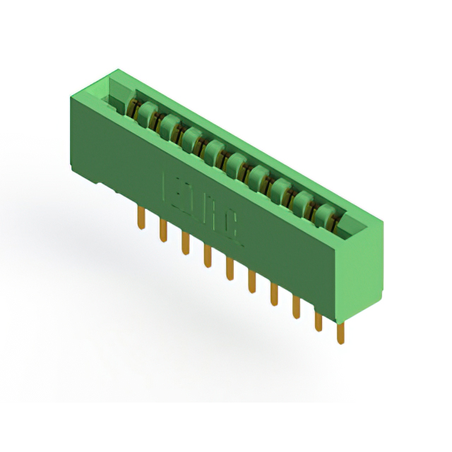 CONN EDGE SGL FMALE 10POS 0.156