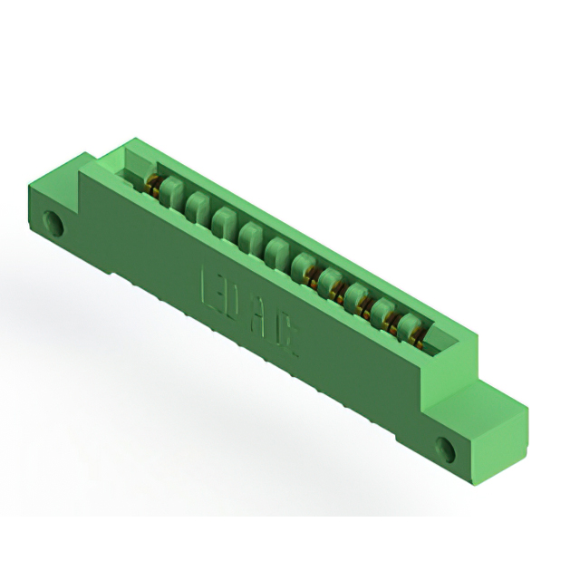 CONN EDGE DUAL FMALE 22POS 0.156