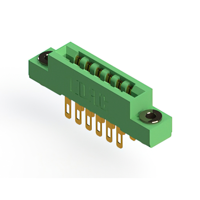 CONN EDGE DUAL FMALE 12POS 0.156
