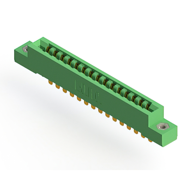 CONN EDGE SGL FMALE 15POS 0.156