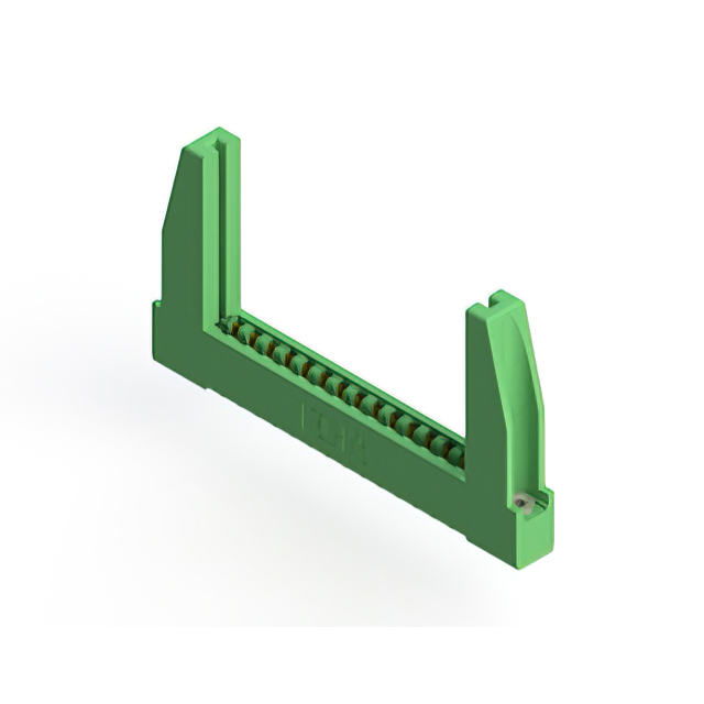 CONN EDGE SGL FMALE 15POS 0.156