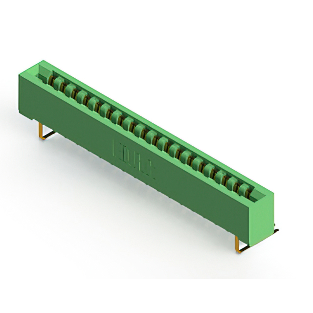 CONN EDGE SGL FMALE 18POS 0.156