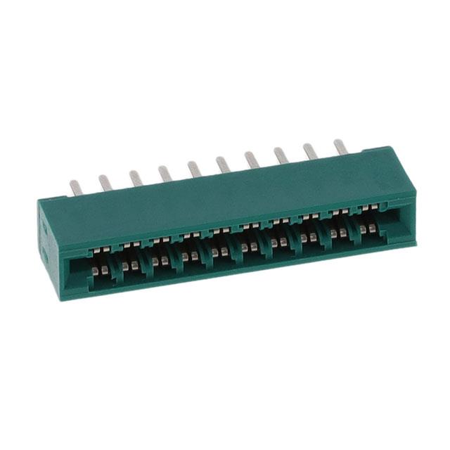 CONN EDGE DUAL FMALE 20POS 0.156