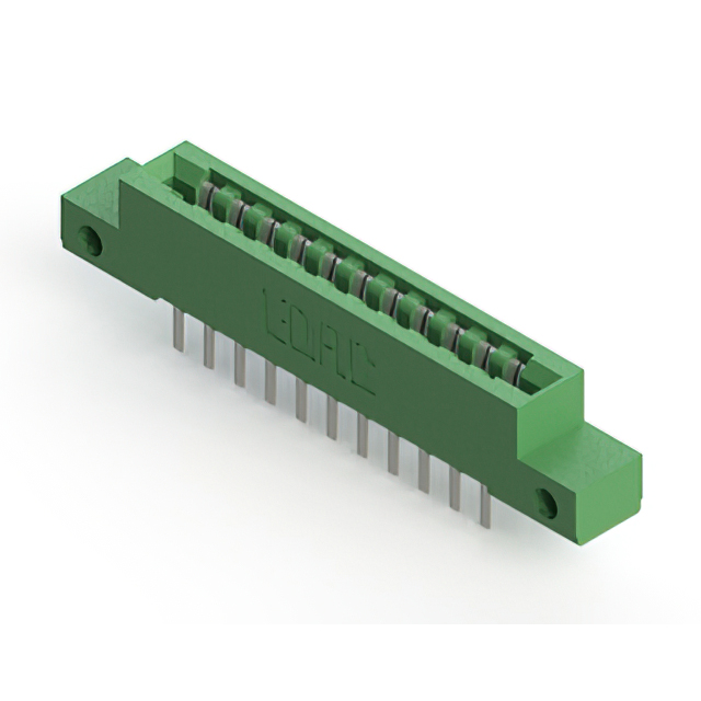 CONN EDGE DUAL FMALE 22POS 0.156