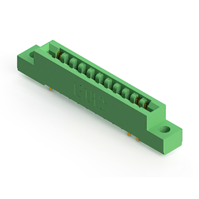 CONN EDGE DUAL FMALE 22POS 0.156