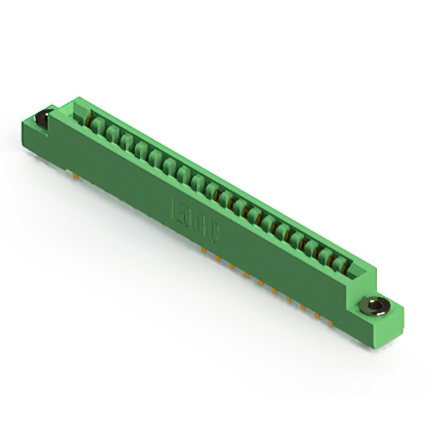 CONN EDGE DUAL FMALE 38POS 0.156