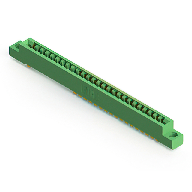 CONN EDGE DUAL FMALE 52POS 0.156