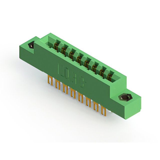 CONN EDGE DUAL FMALE 16POS 0.156