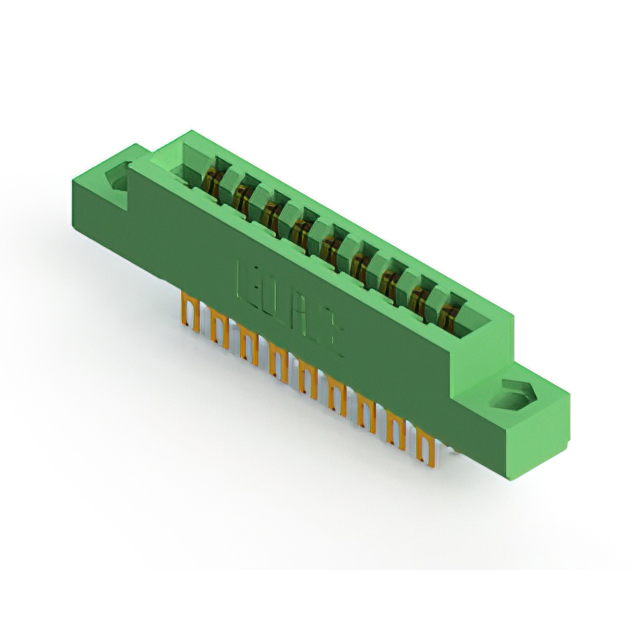 CONN EDGE DUAL FMALE 18POS 0.156