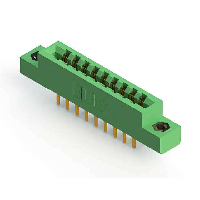 CONN EDGE DUAL FMALE 18POS 0.156
