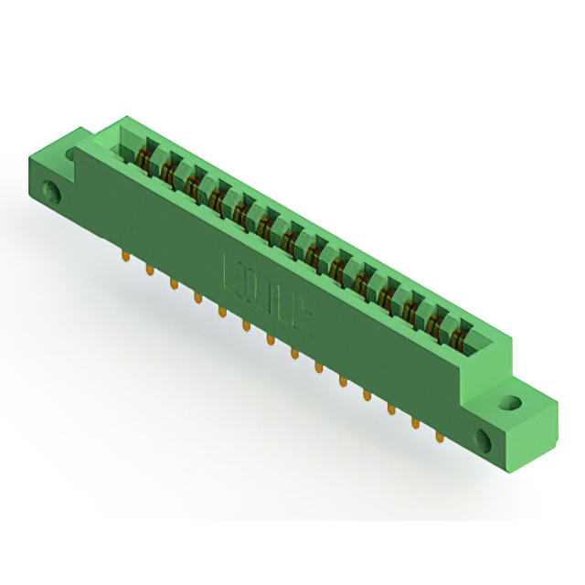 CONN EDGE DUAL FMALE 28POS 0.156