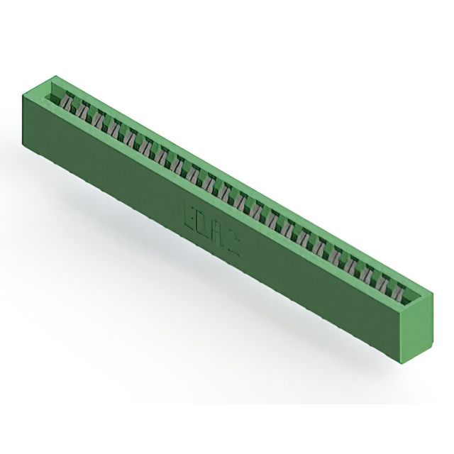 CONN EDGE DUAL FMALE 44POS 0.156