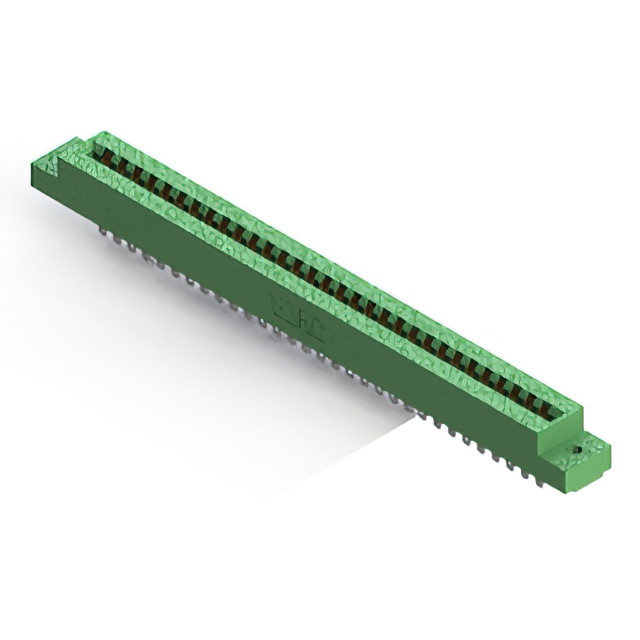 CONN EDGE DUAL FMALE 62POS 0.156