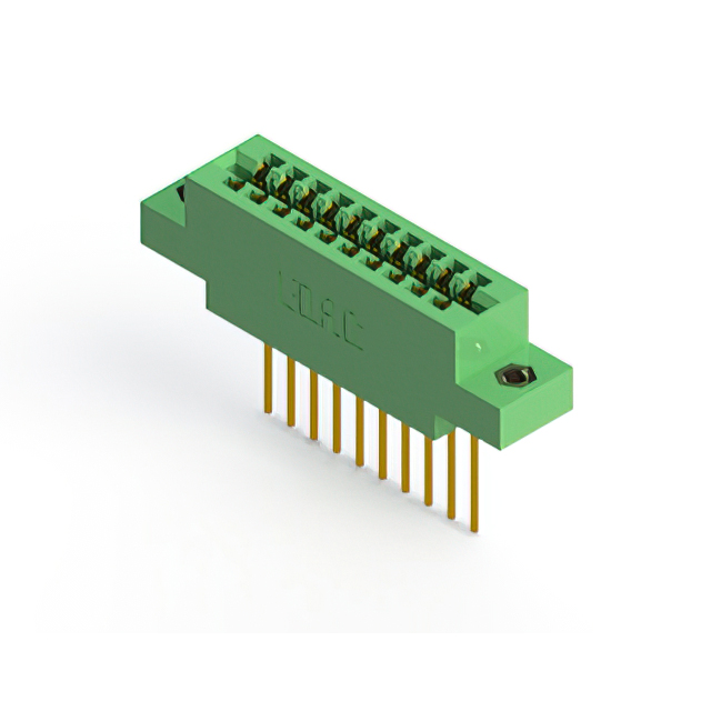 CONN EDGE DUAL FMALE 20POS 0.156