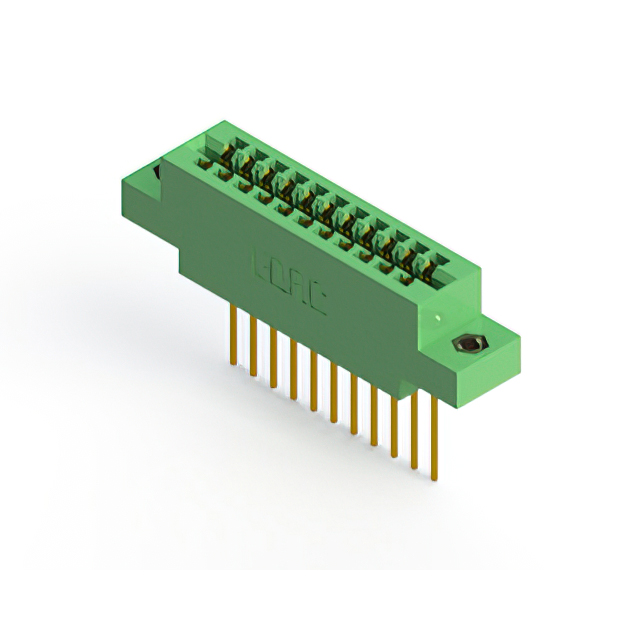 CONN EDGE DUAL FMALE 22POS 0.156