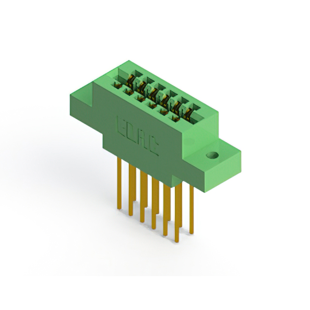 CONN EDGE DUAL FMALE 12POS 0.156