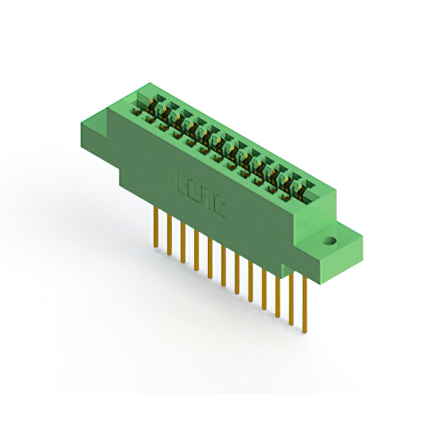CONN EDGE DUAL FMALE 24POS 0.156
