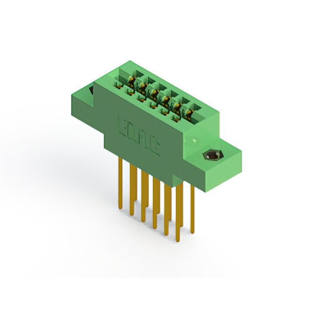 CONN EDGE DUAL FMALE 12POS 0.156