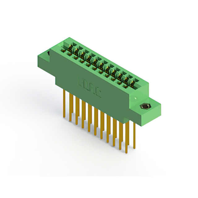CONN EDGE DUAL FMALE 22POS 0.156