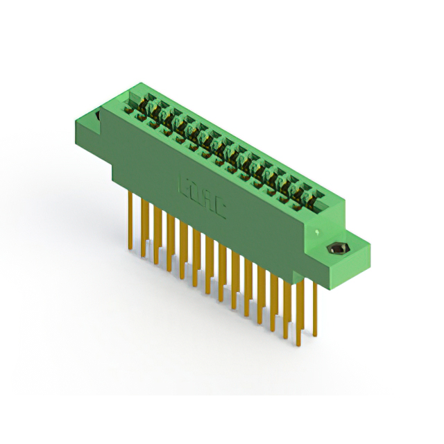 CONN EDGE DUAL FMALE 28POS 0.156