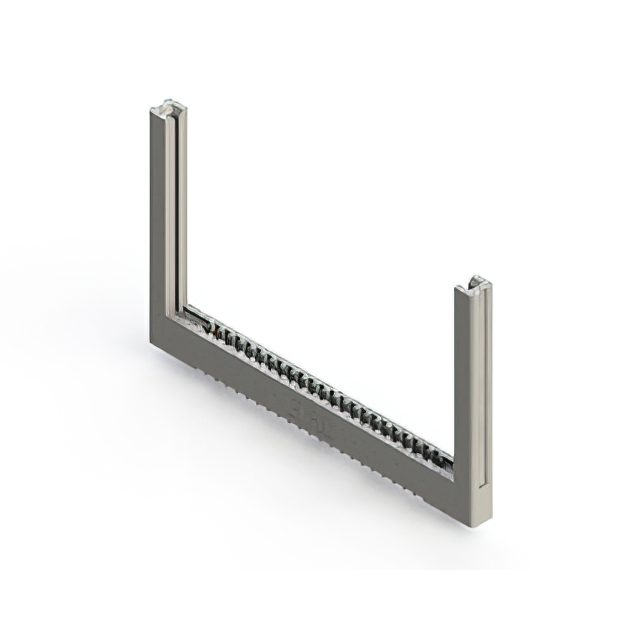 CONN EDGE SGL FMALE 22POS 0.156