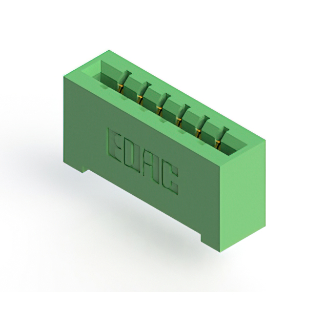 CONN EDGE SGL FMALE 6POS 0.156