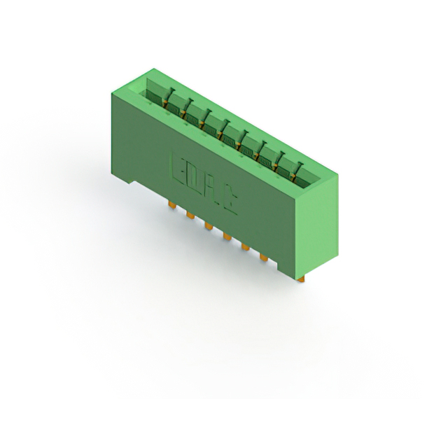 CONN EDGE SGL FMALE 8POS 0.156