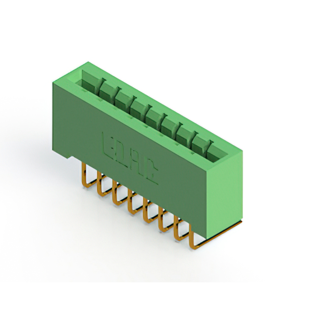 CONN EDGE SGL FMALE 8POS 0.156