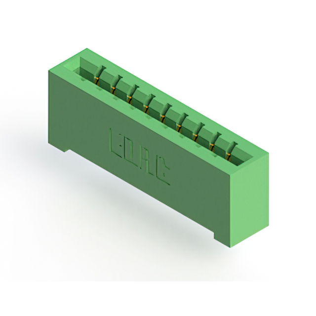 CONN EDGE SGL FMALE 9POS 0.156