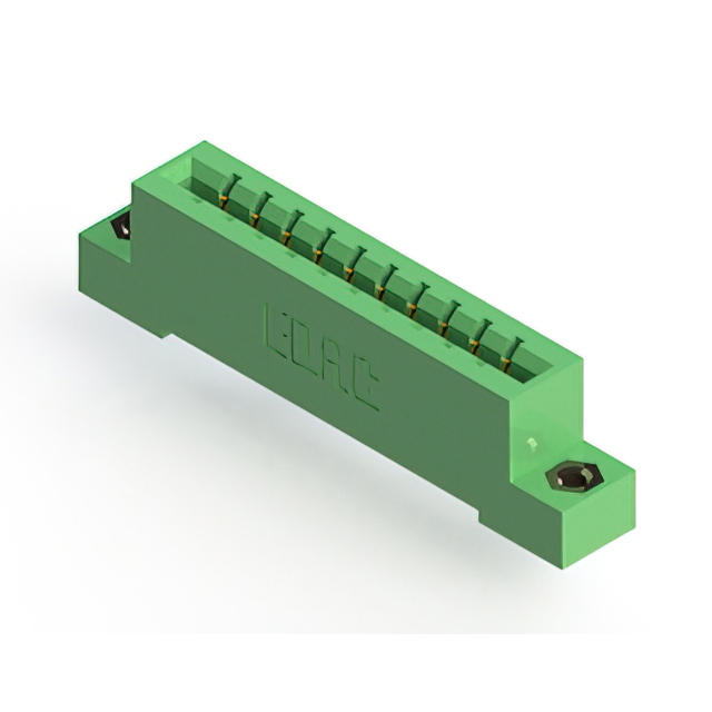 CONN EDGE SGL FMALE 10POS 0.156